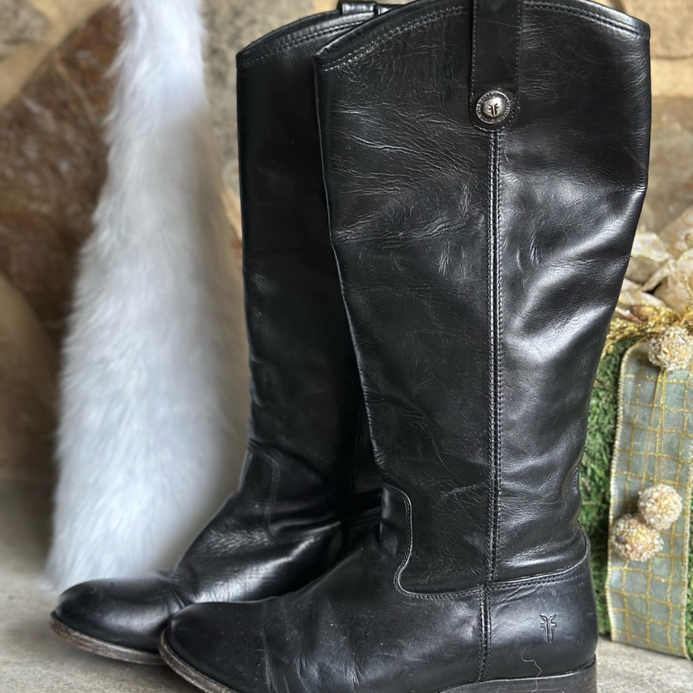 Frye Black Women's Leather Boots